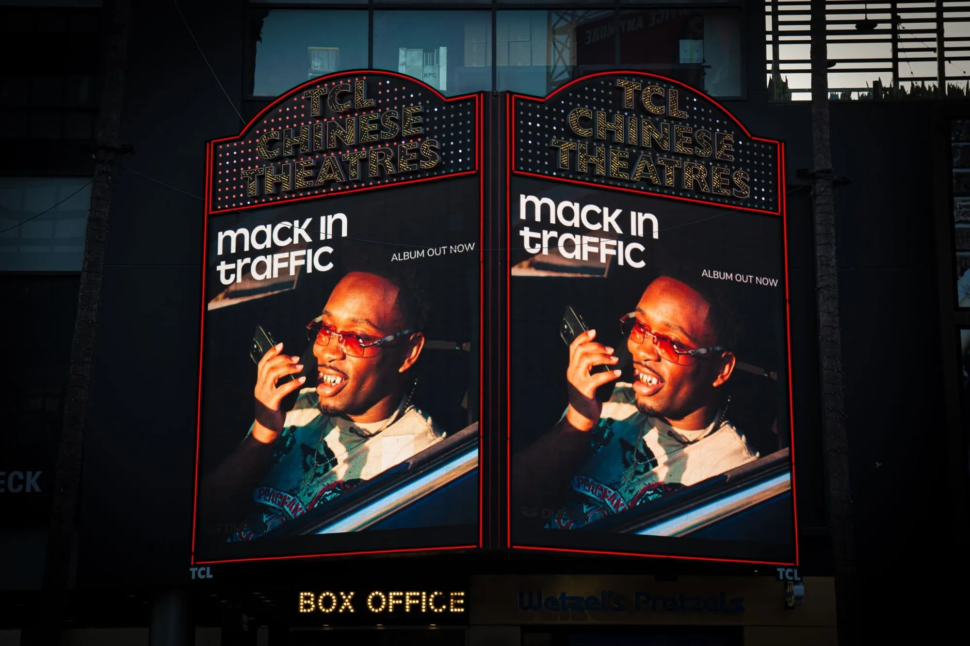 Mack In Traffic rollout, Riverside show, XPENSIVE studio